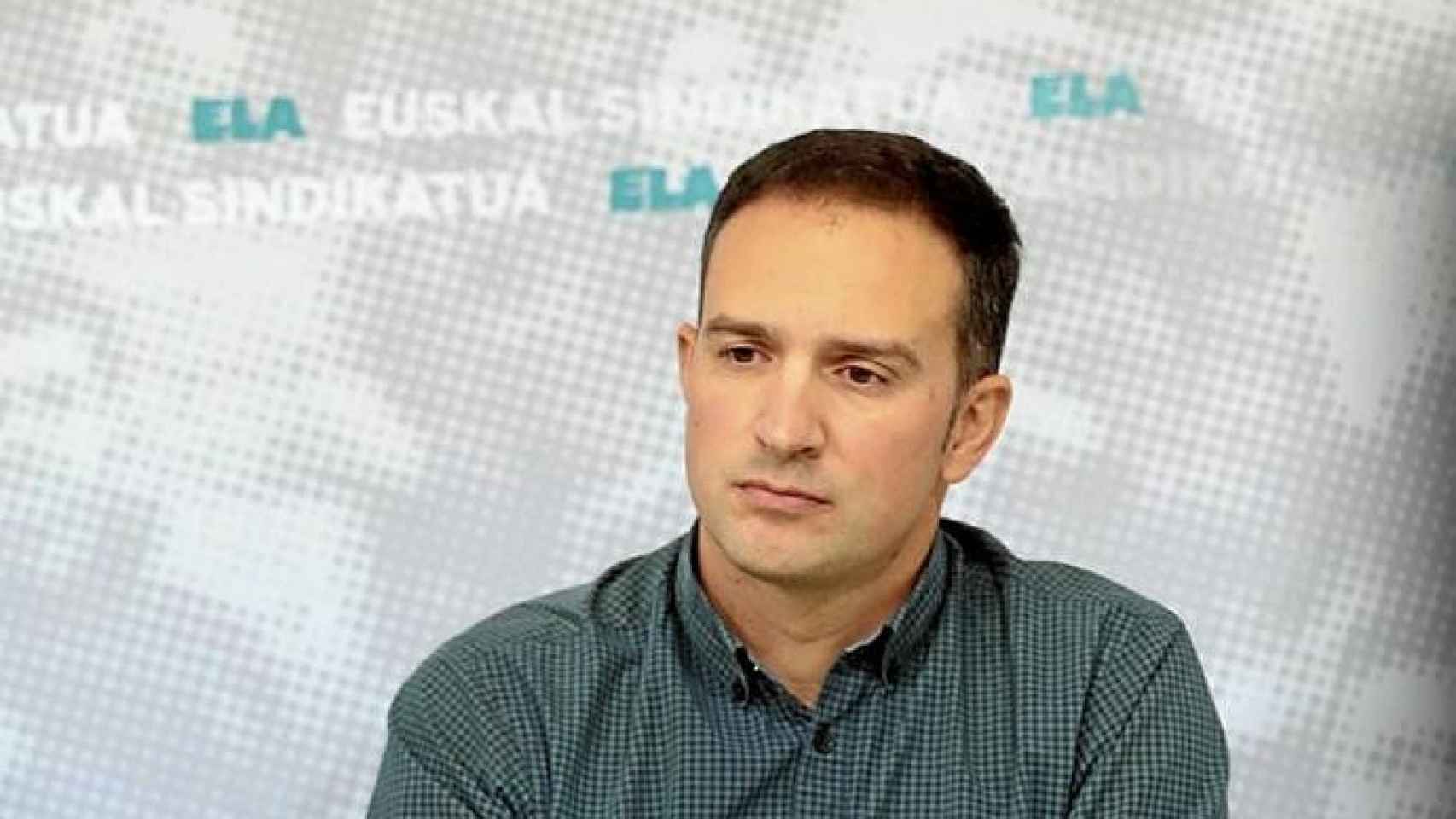 El secretario general de ELA, Mitxel Lakuntza.