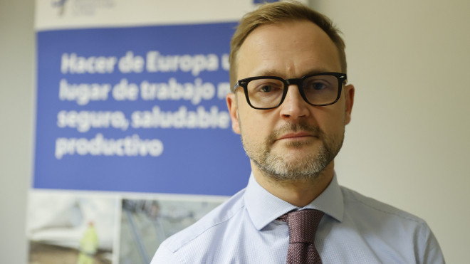 Maciej Berestecki, portavoz de la Comisión Europea en España / Luis Tejido (EFE)