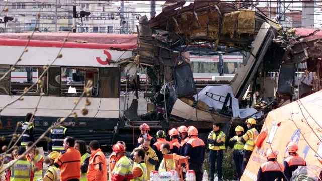 Imagen del atentado en la Estacin de Atocha el 11 de marzo de 2004. / EP