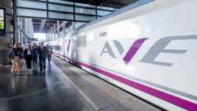Presentacin de la nueva imagen corporativa de los trenes en el 30 aniversario del AVE. / EP