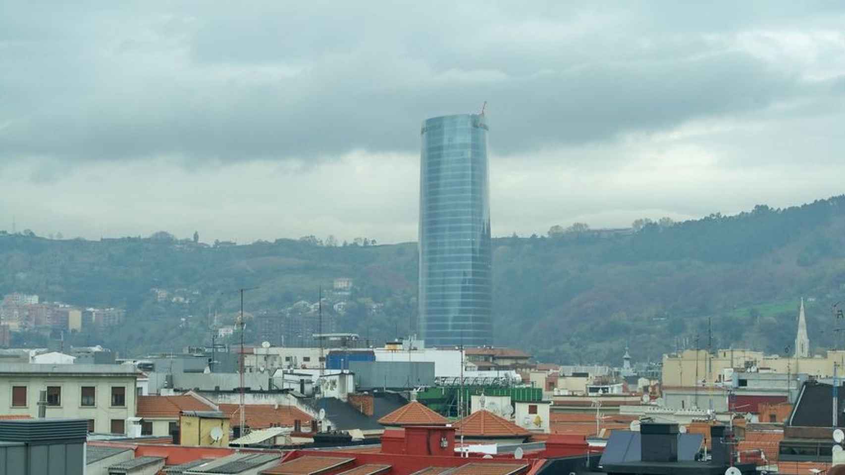 Imagen panormica de Bilbao con la contaminacin atmosfrica. / EP