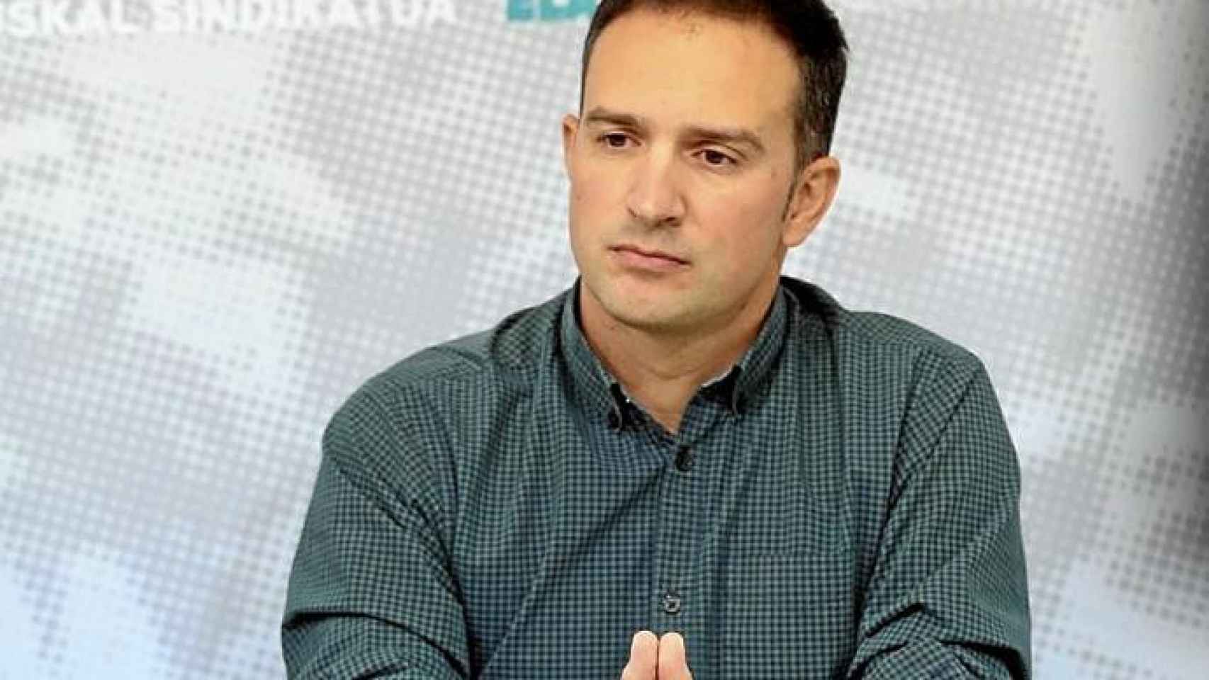 El secretario general de ELA, Mitxel Lakuntza. EFE