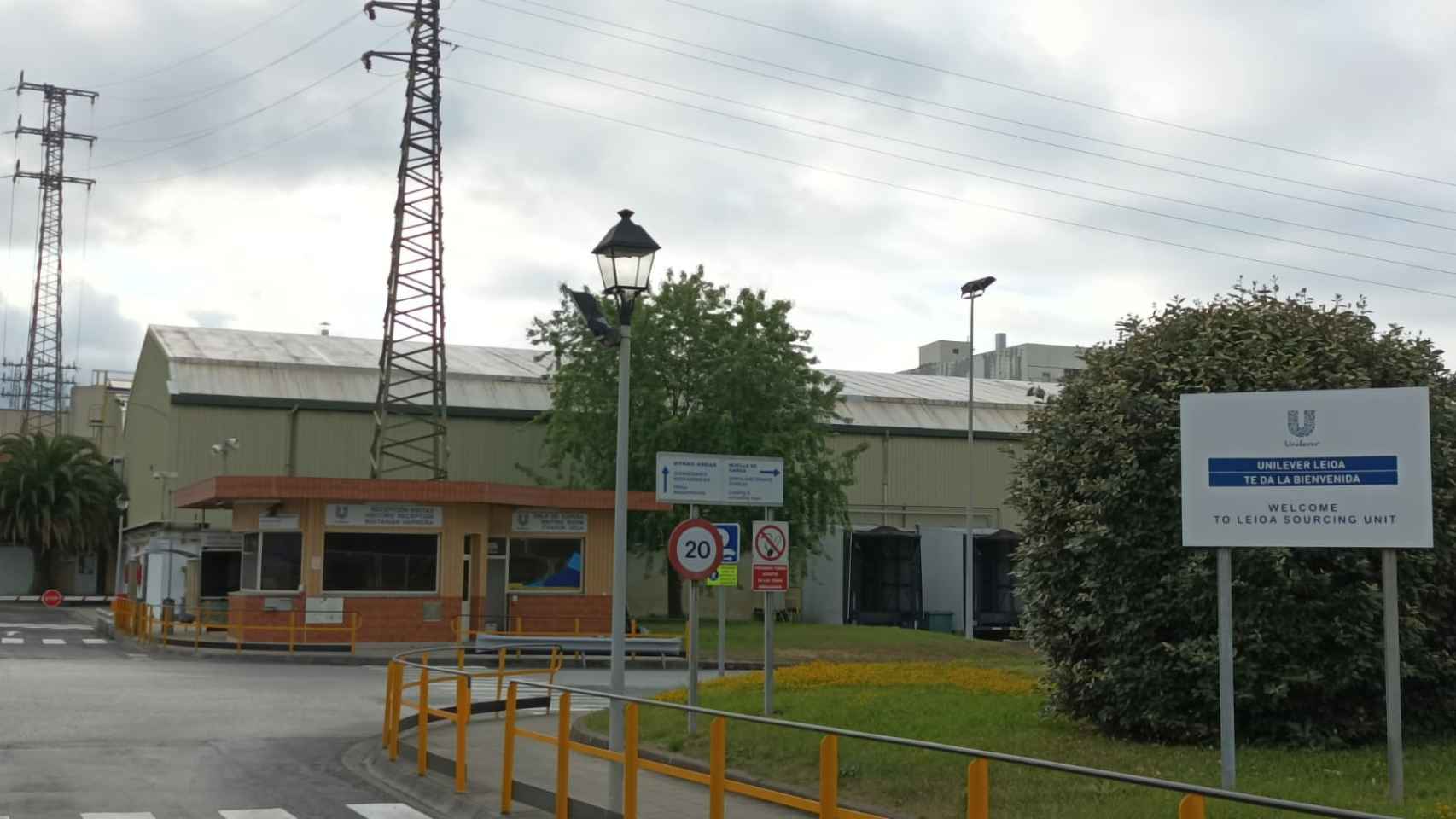 Fábrica de Unilever en Leioa, una de las empresas con sistema de cogeneración / CV