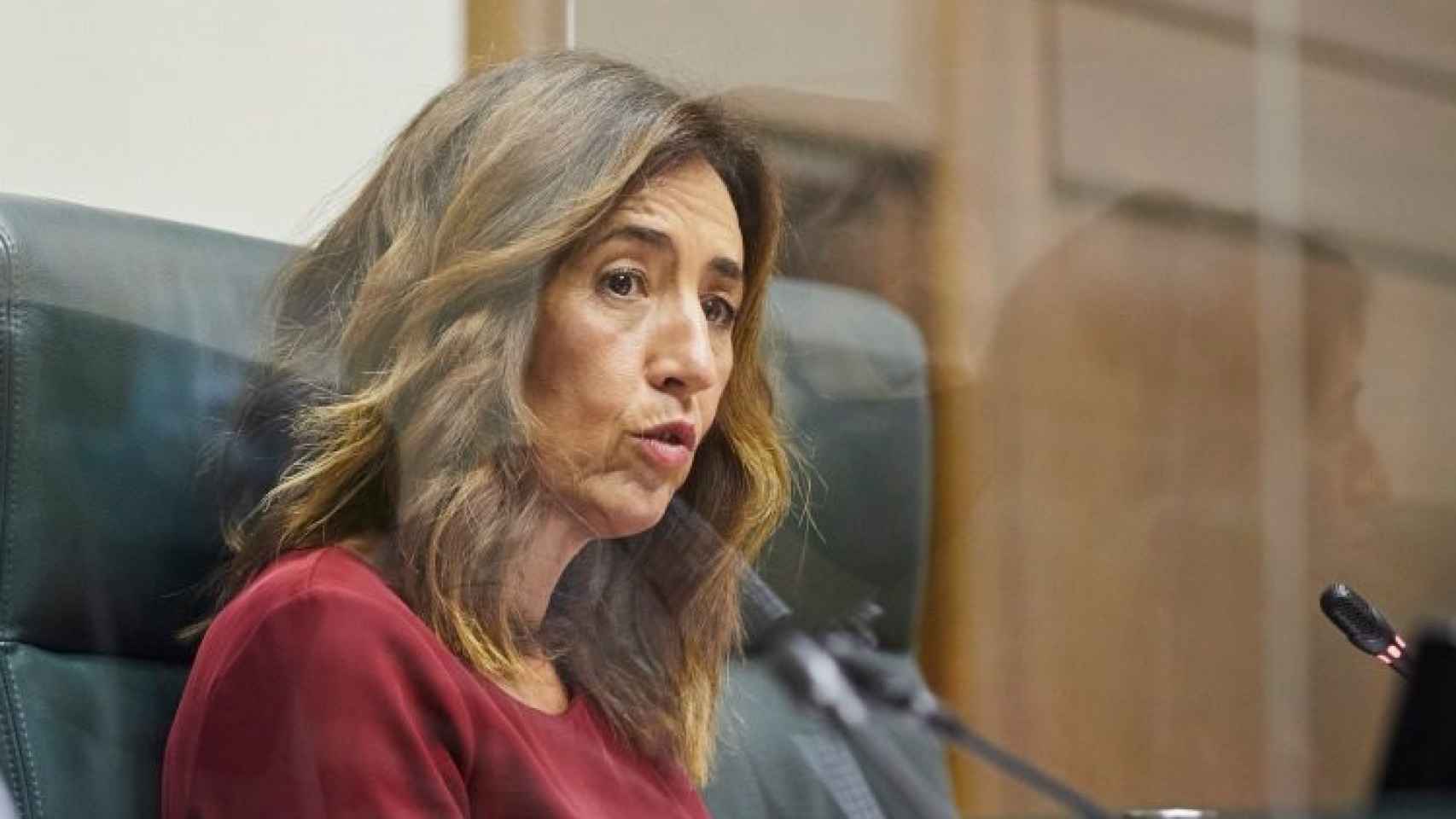 La consejera Olatz Garamendi en el Parlamento vasco / EP