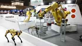 Tecnalia ha presentado el robot Spot en la Bienal de la Mquina Herramienta del BEC / CV