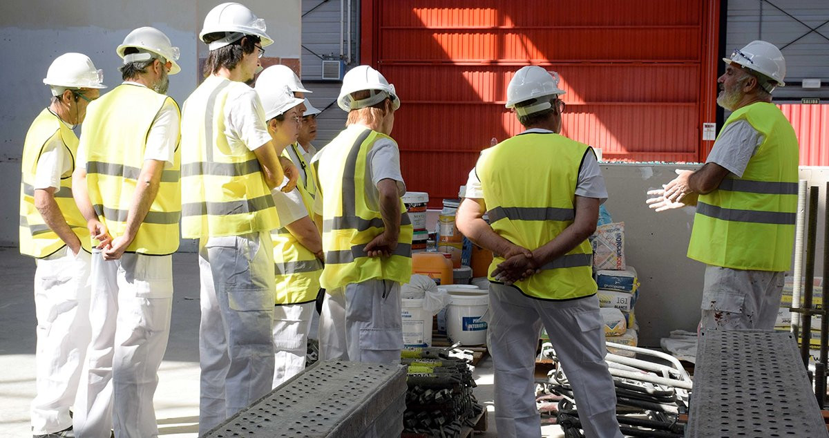 Operarios del sector de la construcción / EUROPA PRESS