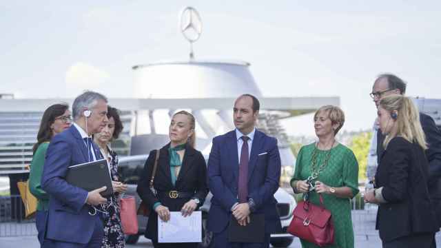 Visita del lehendakai Iigo Urkullu a Stuttgart para reunirse con los directivos de Mercedes Benz. / IREKIA