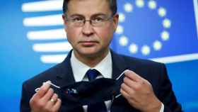 El vicepresidente de la CE, Valdis Dombrovskis./ Efe.