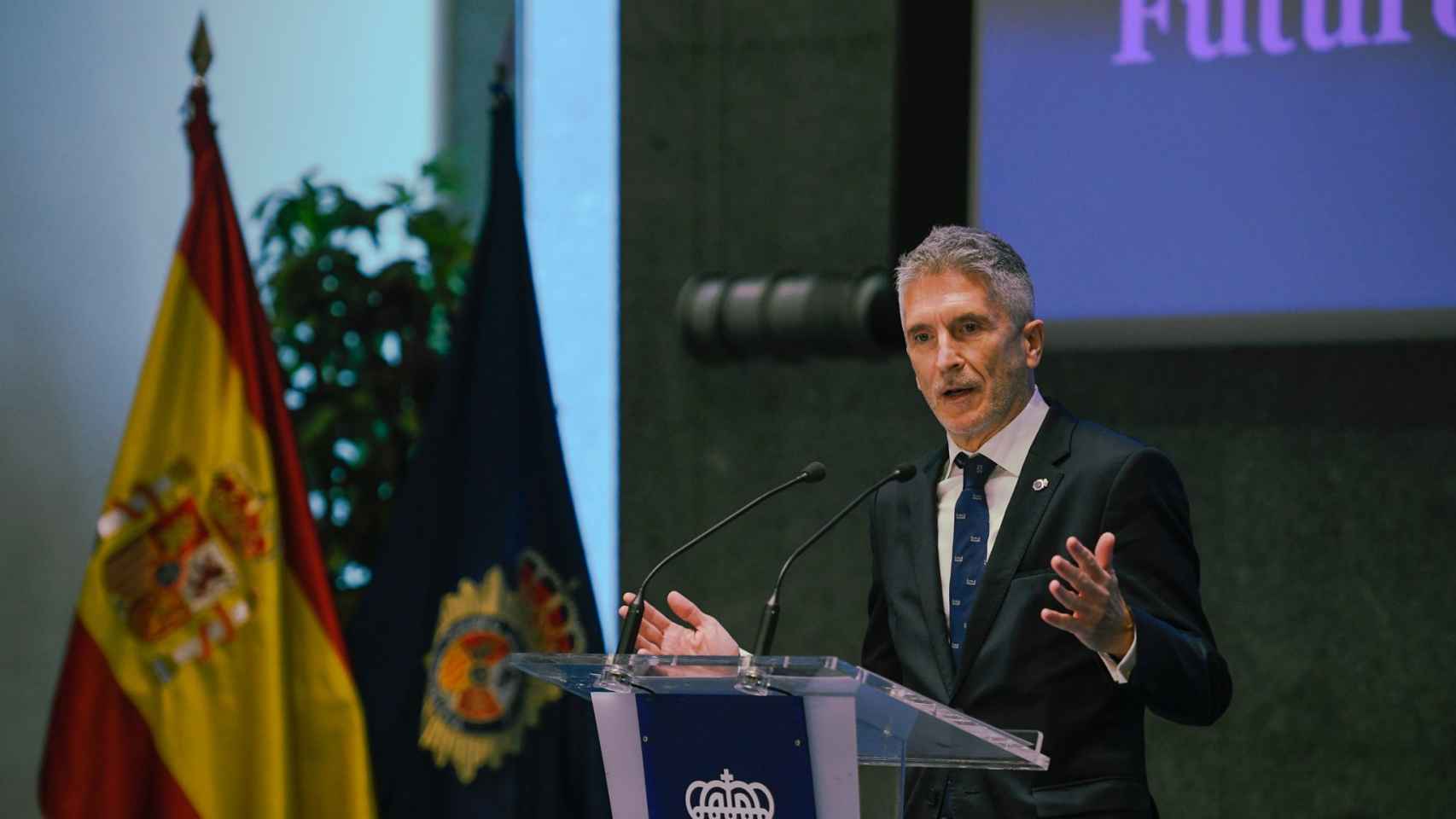 El ministro Fernando Grande Marlaska. EP