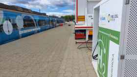 Dispensador de hidrgeno verde de Iberdrola para el tren de CAF / Iberdrola