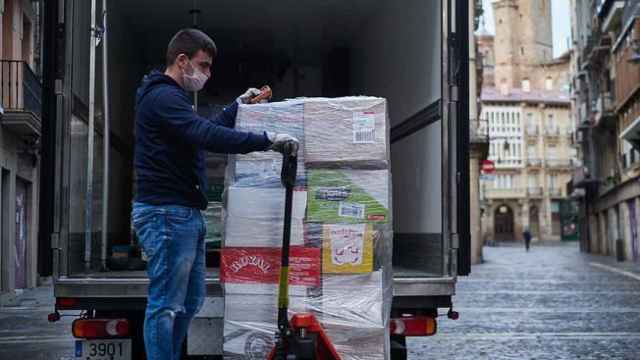 Imagen de un trabajador autnomo del comercio en Euskadi / EP