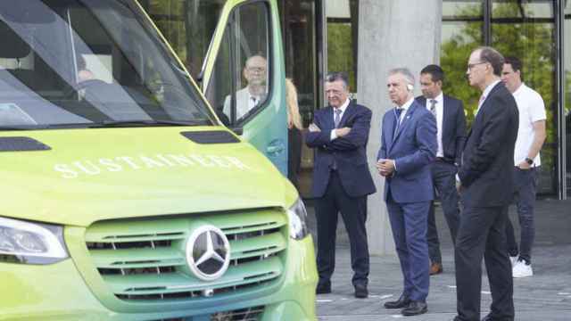 Visita del lehendakari a la sede de Mercedes en Stuttgart. / IREKIA
