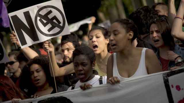 Manifestacin contra el racismo. / EFE