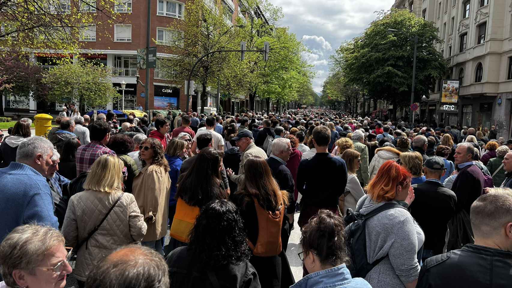 Imagen de la marcha de Bilbao / Twitter