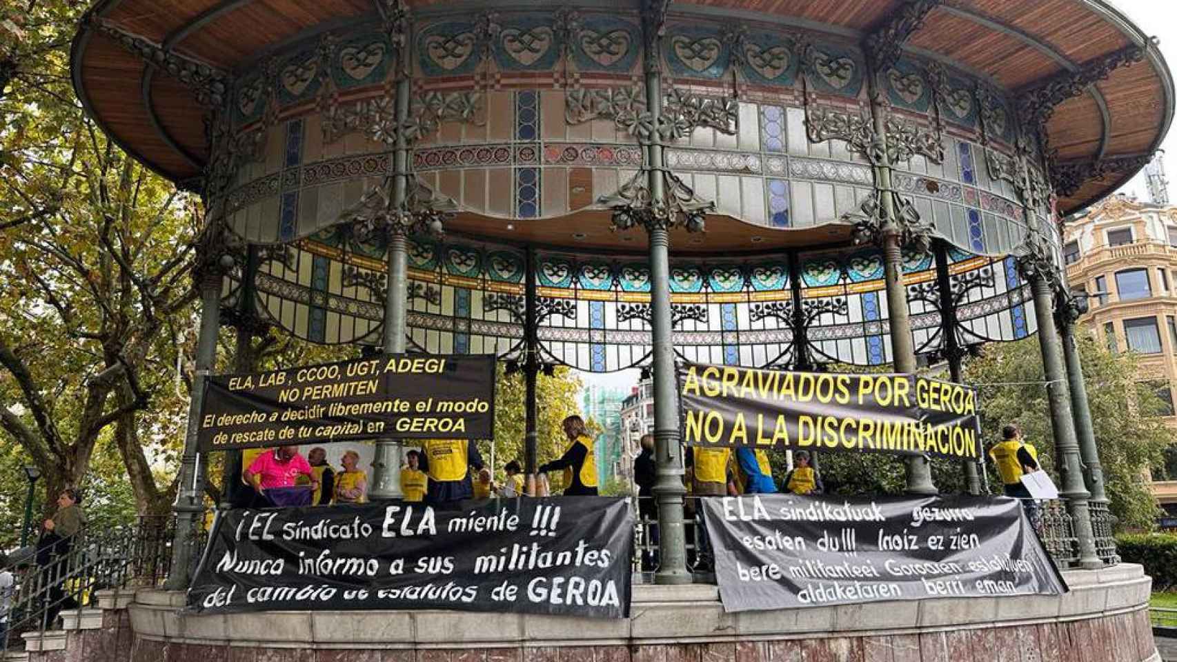 Los críticos de Geroa preparan una manifestación el día 6 de mayo en Donostia / CV