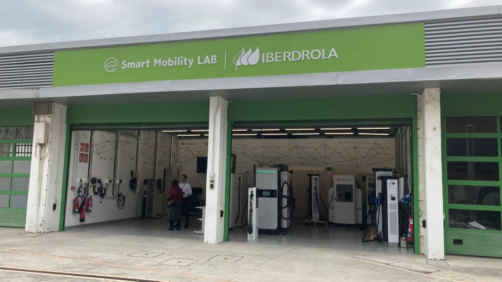 El laboratorio Smart Mobility Lab de Iberdrola en las instalaciones de Larraskitu, en Bilbao.