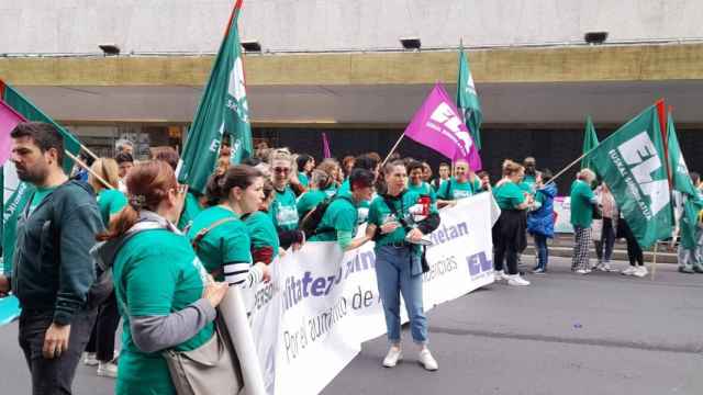 Aprobado el convenio para las residencias de Bizkaia tras 68 días de huelga/Europa Press