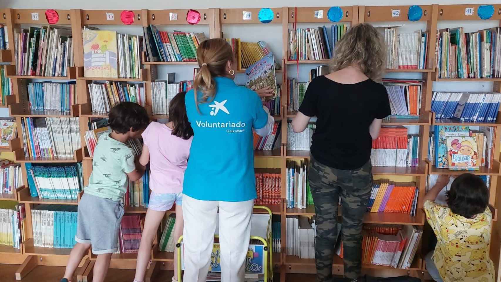 'Acompañamiento en la lectura’ es un programa de Voluntariado que CaixaBank se desarrolla en múltiples ciudades de España