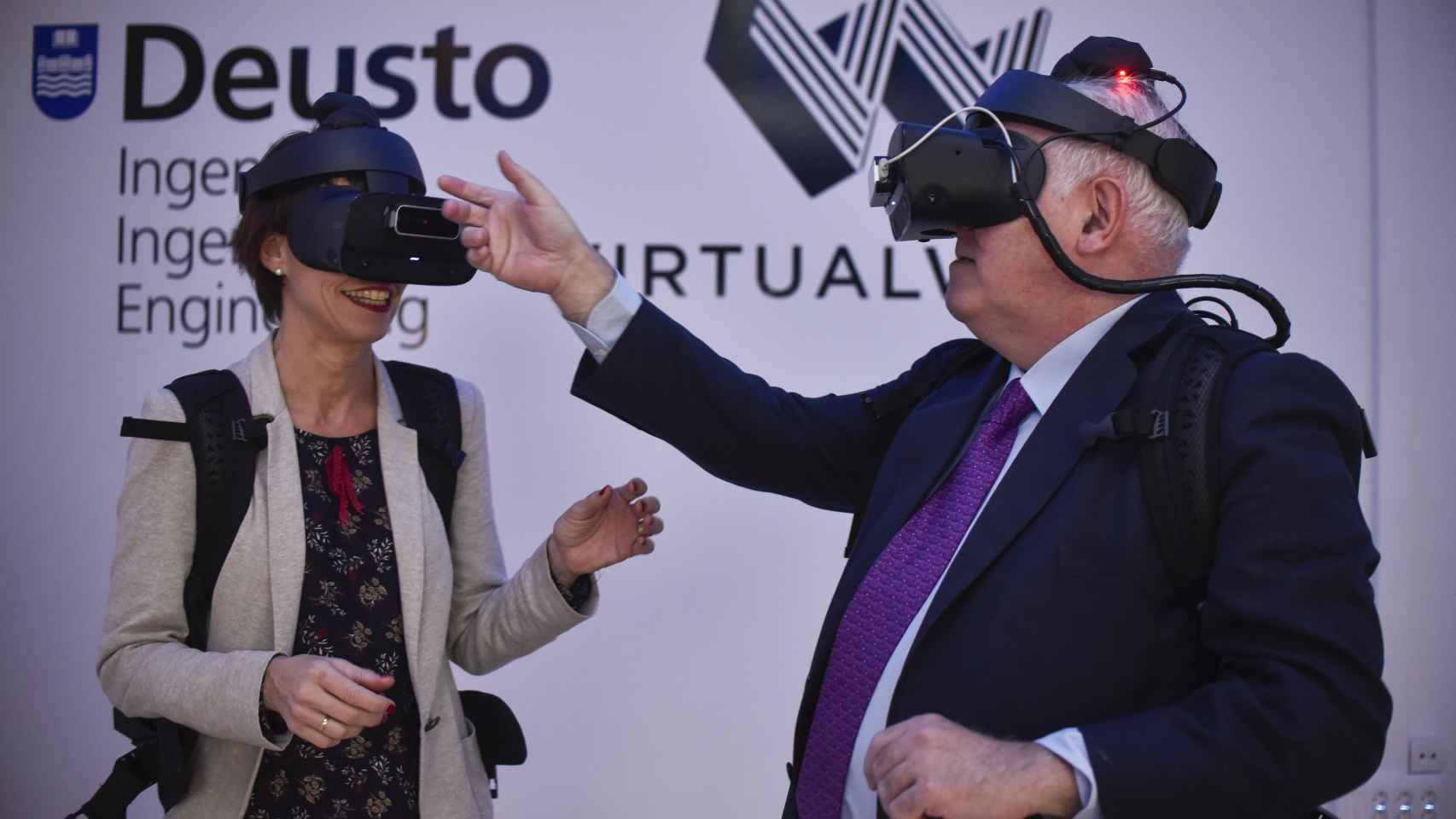 Laboratorio de realidad virtual de Virtualware.