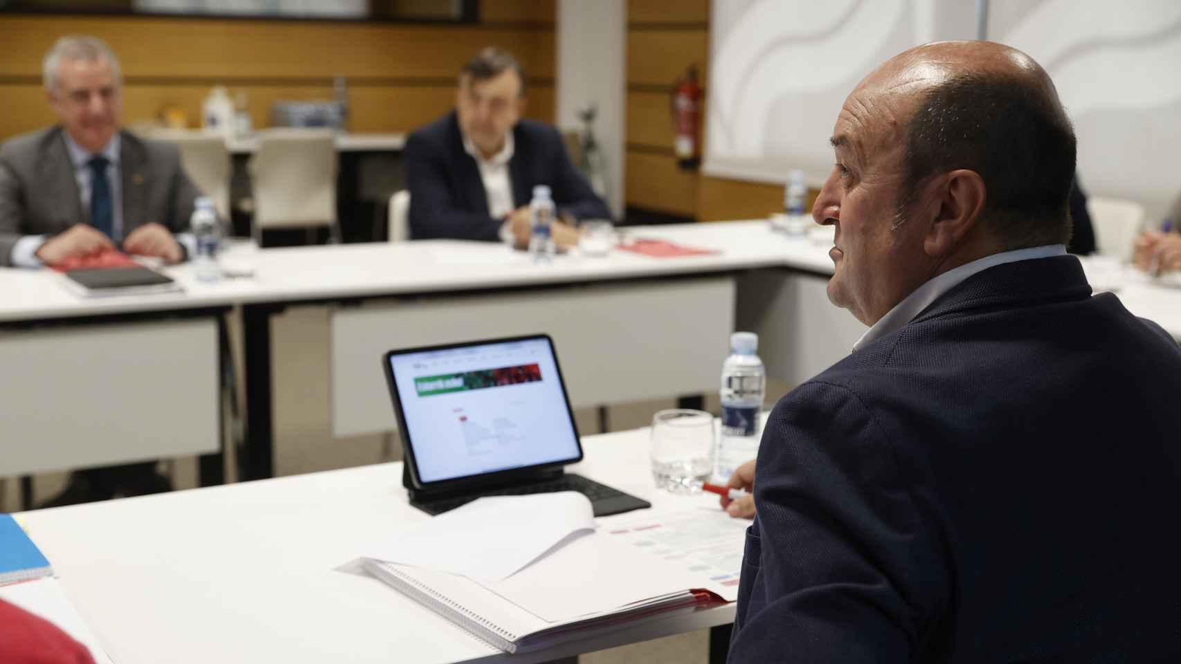 El Euskadi Buru Batzar, el comité ejecutivo nacional del PNV, se reunía este lunes en Bilbao/EFE