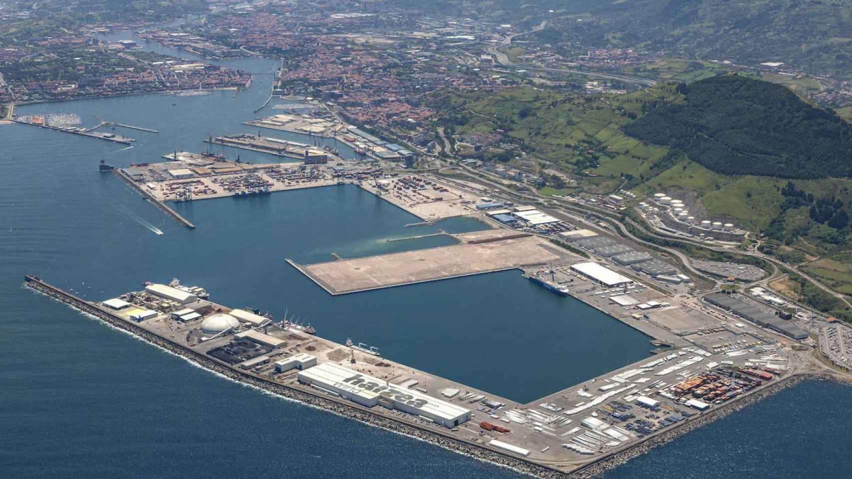 Imagen del Puerto de Bilbao.