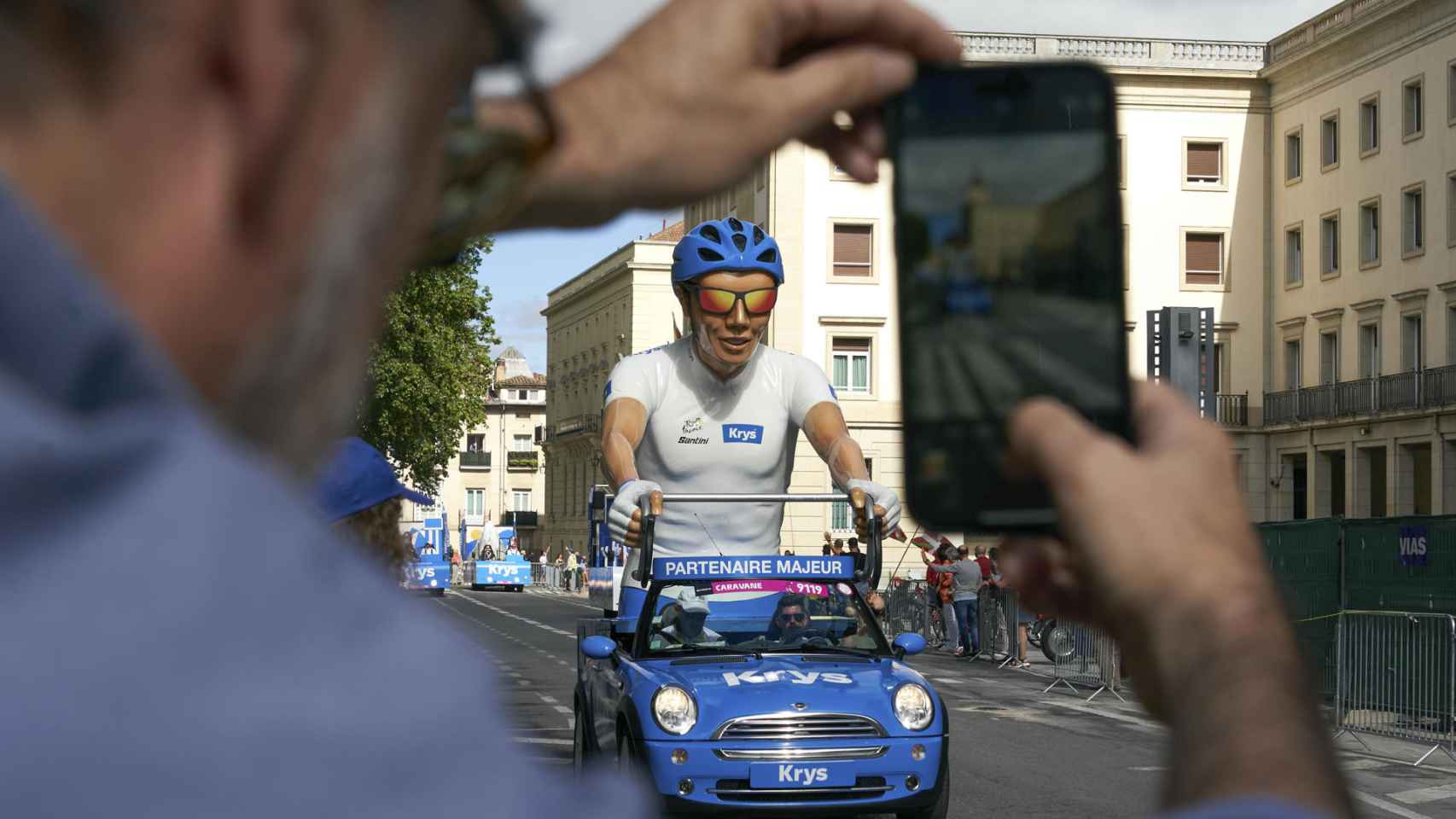 Vitoria-Gasteiz acoge la salida de la segunda etapa del Tour de Francia 2023, hasta Donosita-San Sebastián.