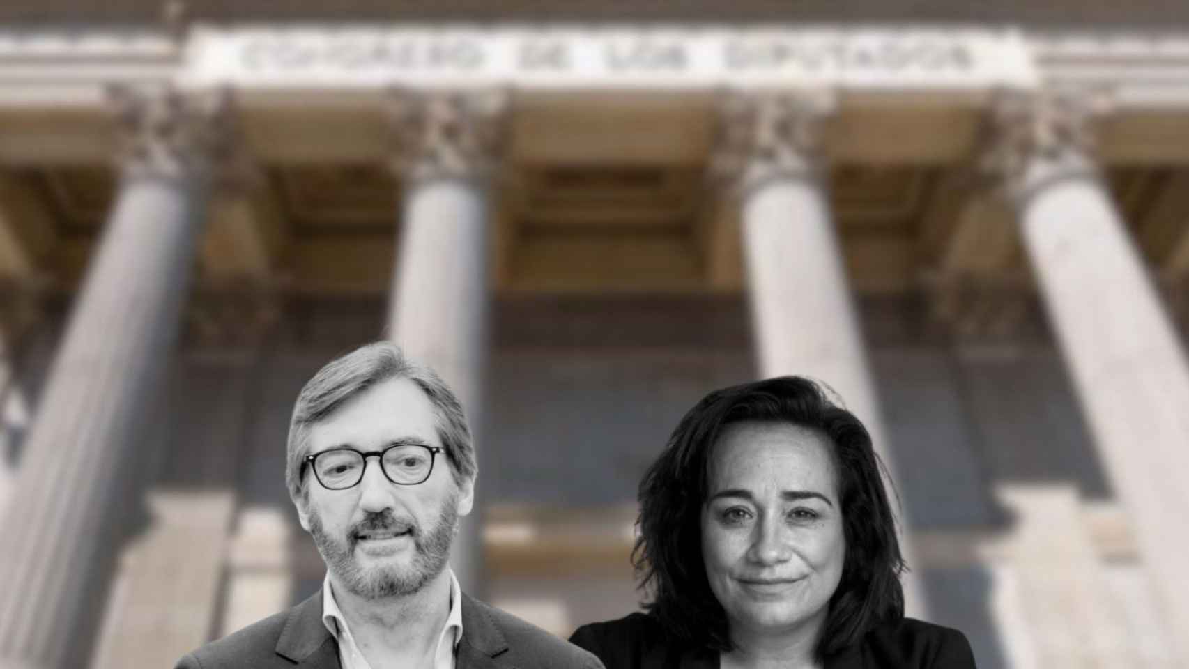 Iñaki Oyarzabal (PP) y Rafaela Romero (PSE) / CV
