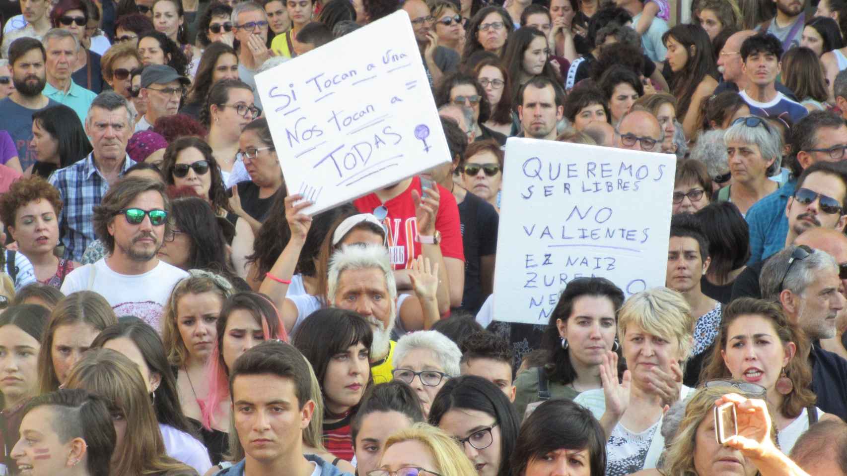 Concentración en Bilbao contra las agresiones sexuales a mujeres / EUROPA PRESS