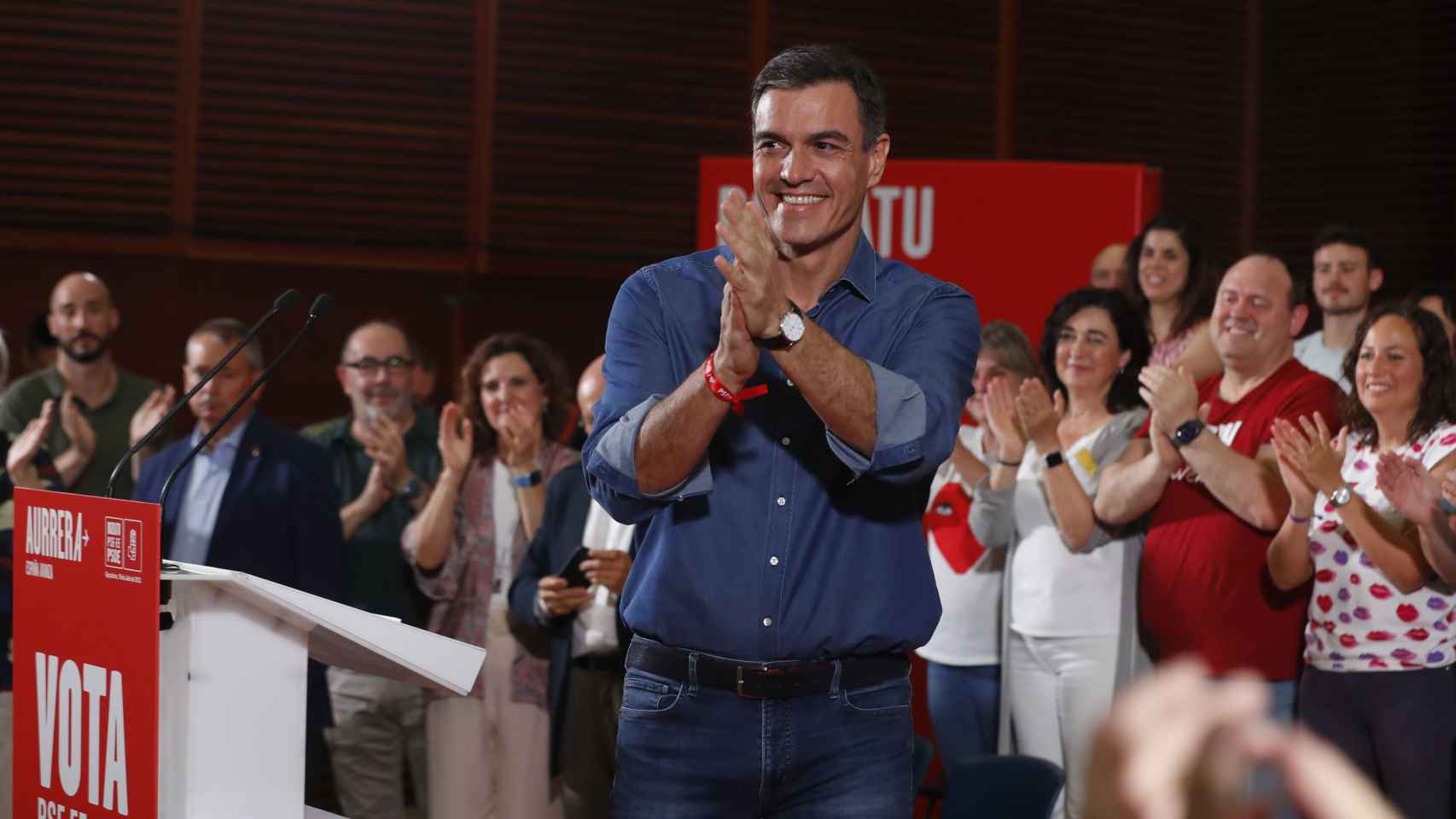 El presidente del Gobierno y candidato a la reelección por el PSOE, Pedro Sánchez/EFE/Juan Herrero