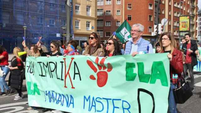 Manifestación de los trabajadores de Implika / ELA