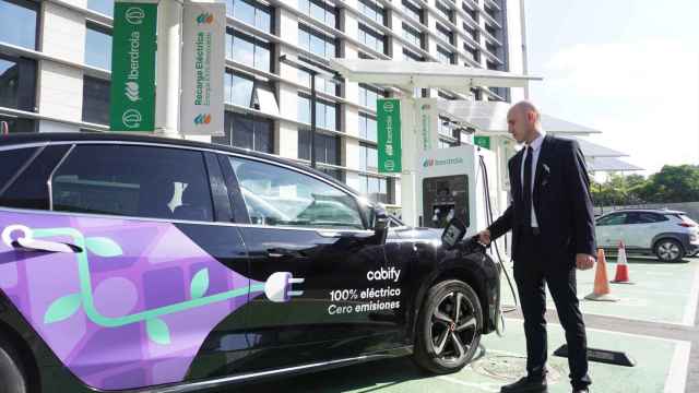 Iberdrola y Cabify se alían para impulsar la movilidad sostenible en conductores de la plataforma/Europa Press
