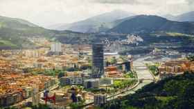 Vistas de la ciudad de Bilbao.