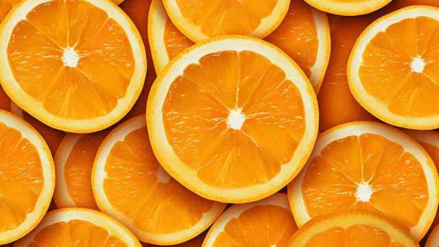 Montón de naranjas