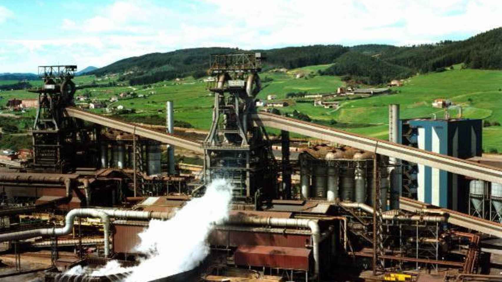 Instalaciones de ArcelorMittal en Gijón