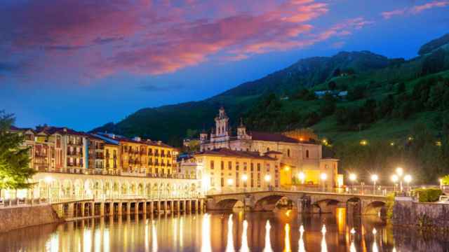 Un pueblo de Euskadi.