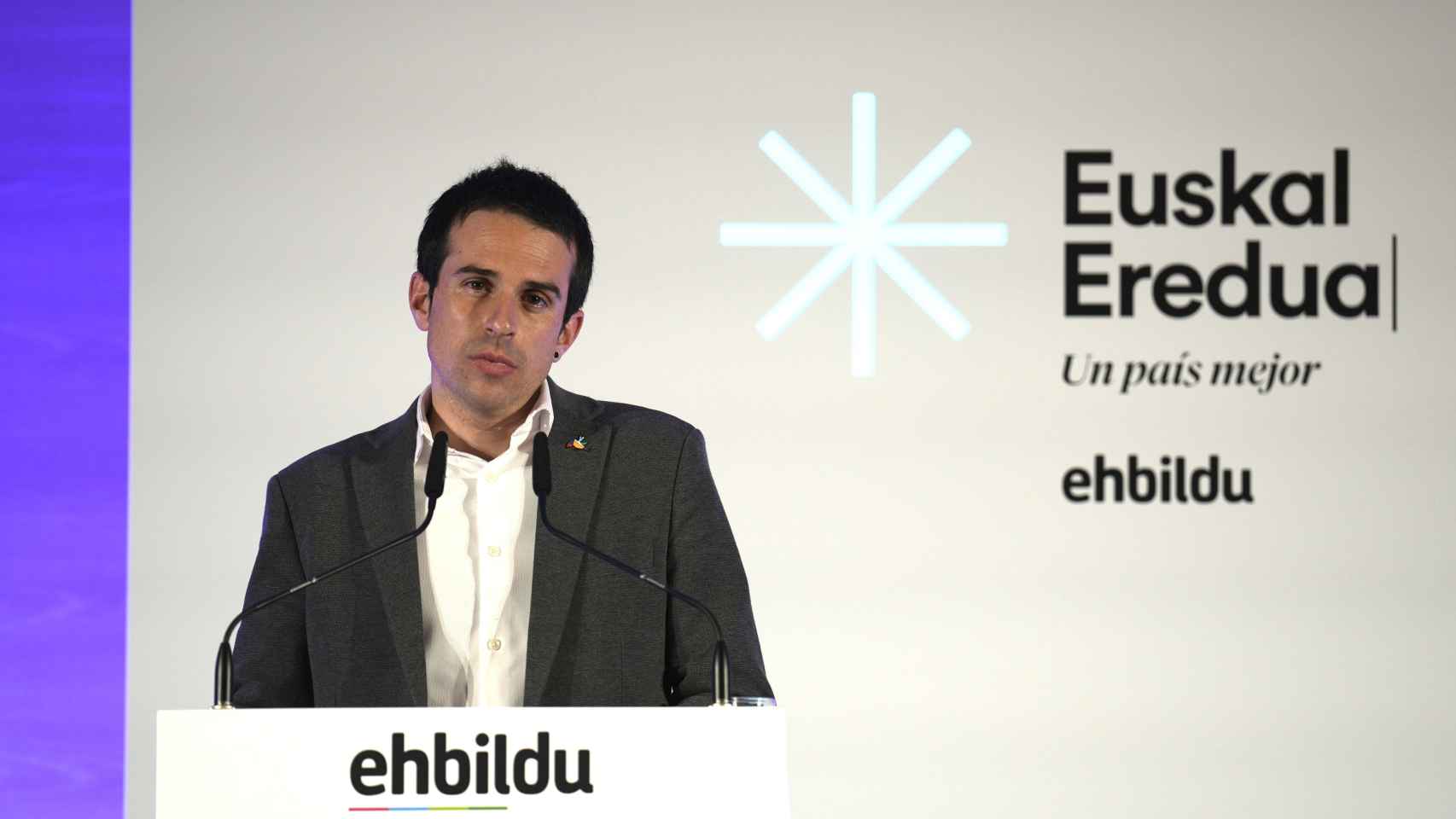 El director de Programa de EH Bildu, Pello Otxandiano / H. Bilbao - Europa Press