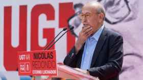Nicolás Redondo Terreros el pasado junio, durante el homenaje del PSE y UGT a su padre.