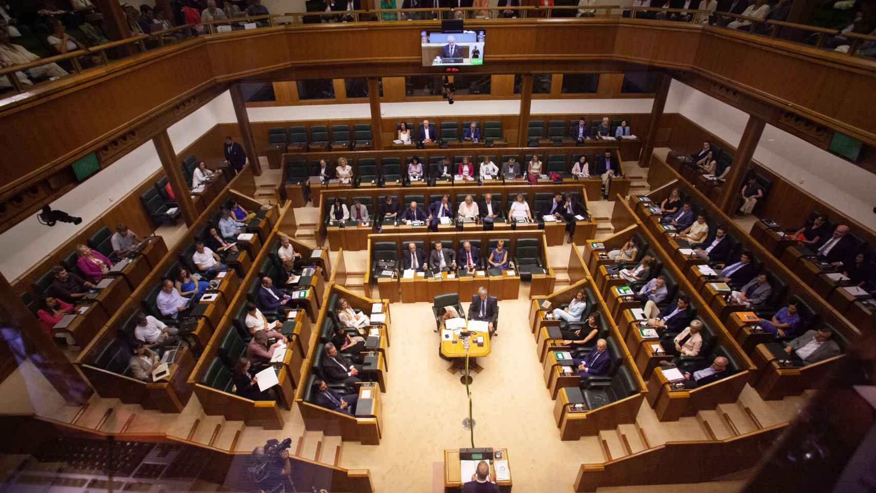El Parlamento vasco durante el pleno de política general de 2023 / Legebiltzarra