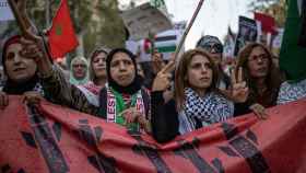 Manifestación en favor de Palestina / LORENA SOPÊNA - EP