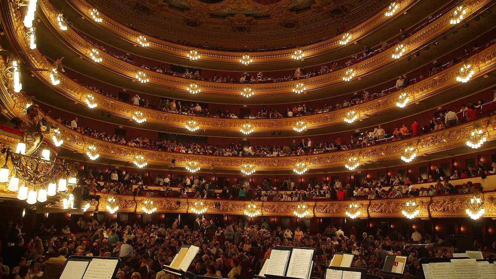 Interior del Gran Teatre del Liceu / Josep Renalias