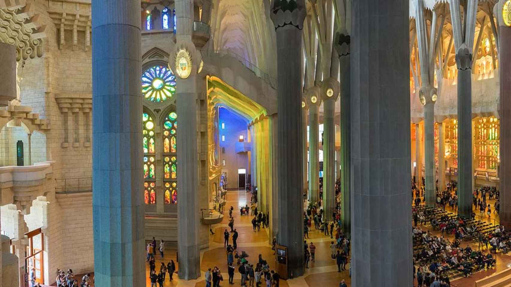 Interior Sagrada Família