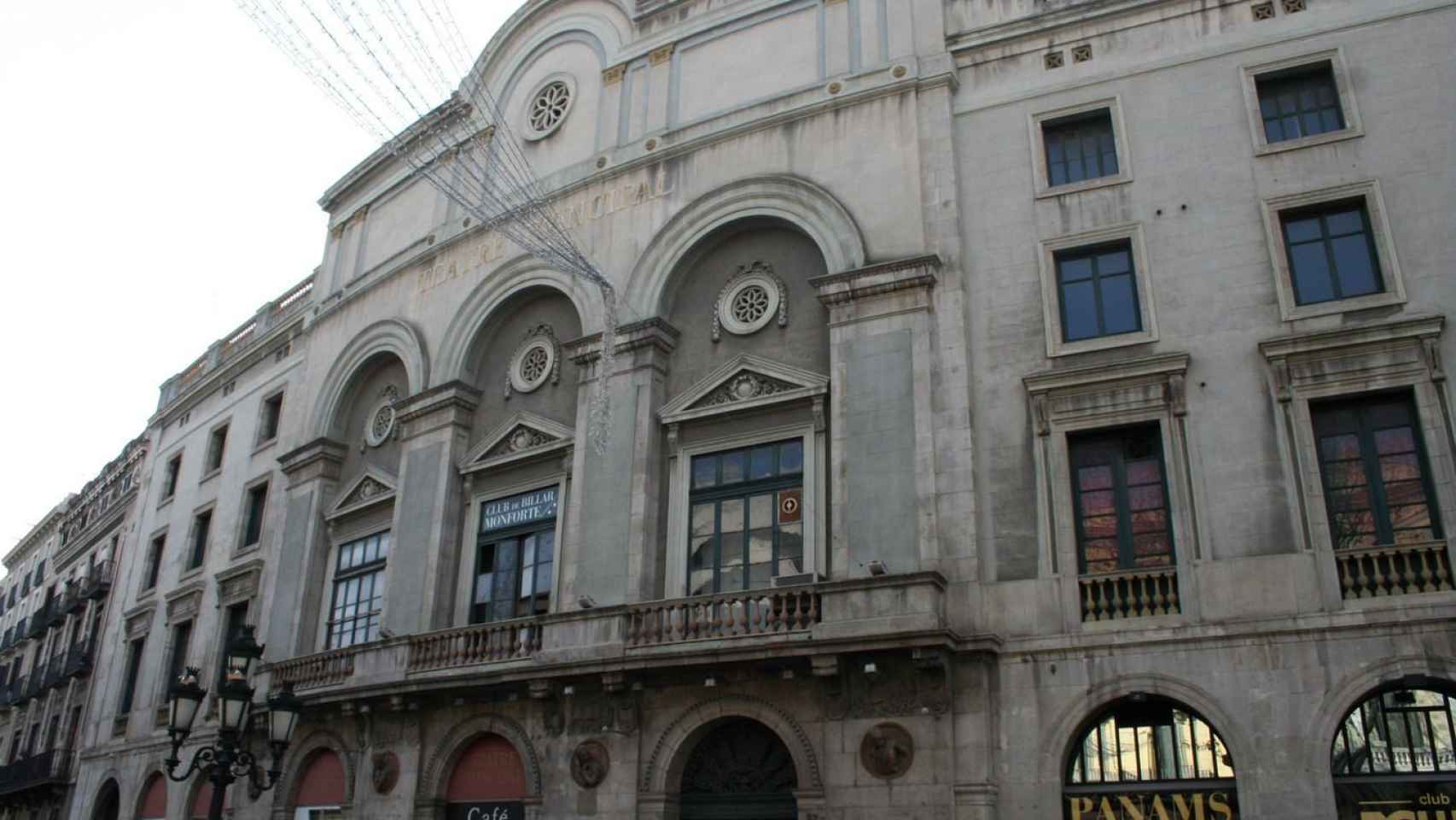 Fachada del Teatre Principal / PERE LÓPEZ
