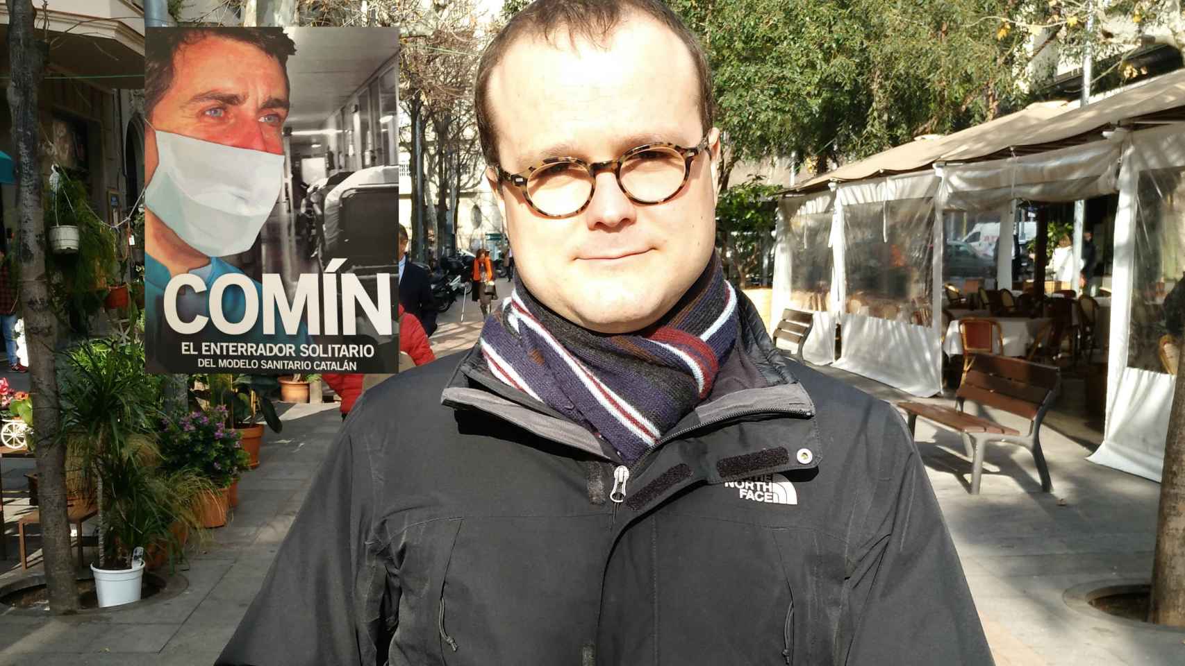 Ignasi Jorro, autor del libro 'Comín, el enterrador solitario' / METROPOLI ABIERTA