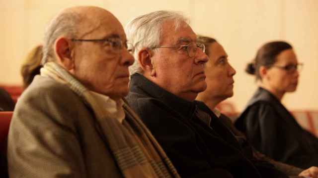 Felix Millet y Jordi Montull durante el juicio por el saqueo del Palau de la Música / EFE