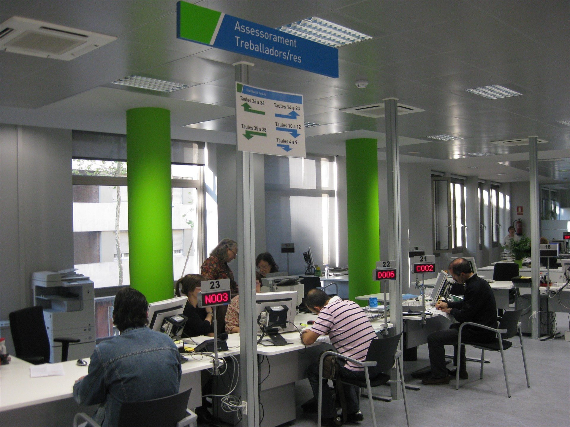 Una oficina de empleo de Catalunya / GENCAT