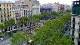 Passeig de Gràcia desde la terraza del Hotel Condes / PEP