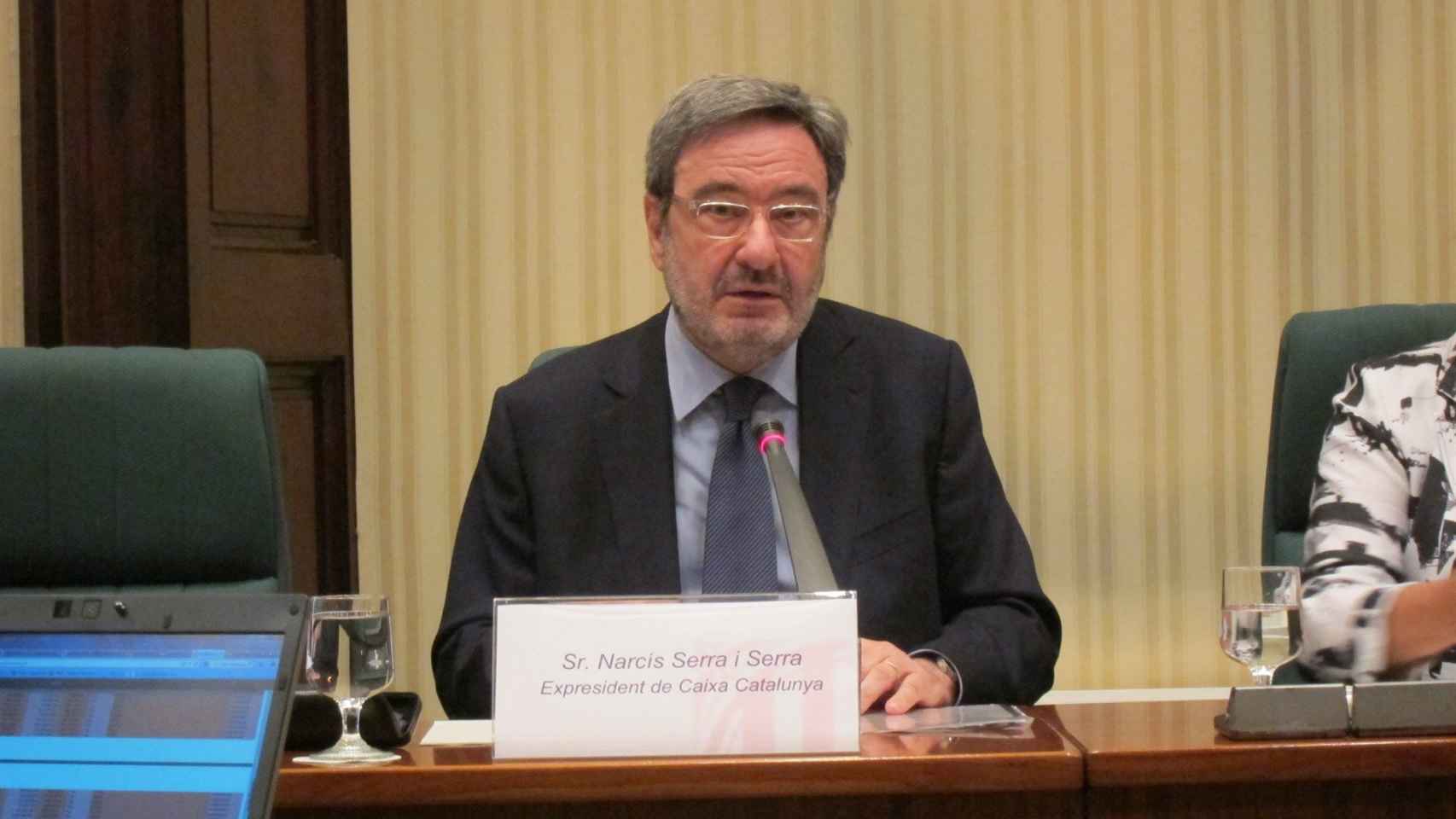 Narcis Serra en el Parlament de Catalunya / Europa Press