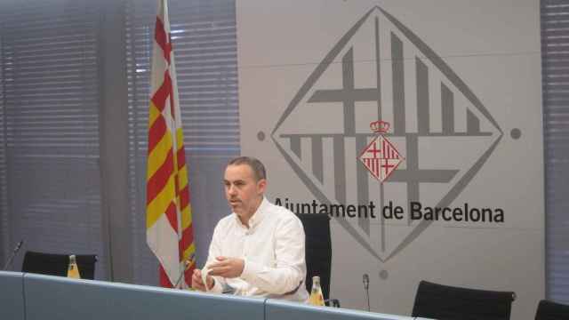 Eloi Badia en rueda de prensa en el Ayuntamiento de Barcelona / EUROPA PRESS