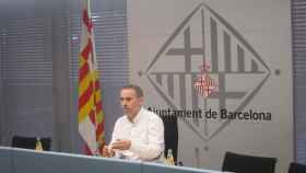 Eloi Badia en rueda de prensa en el Ayuntamiento de Barcelona / EUROPA PRESS