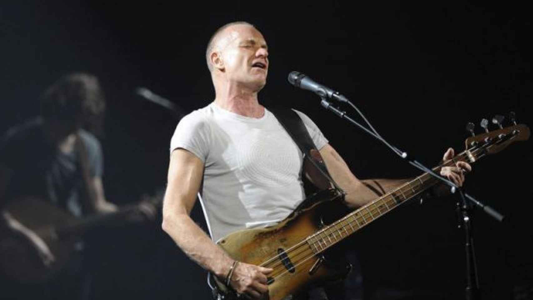 El músico británico Sting durante un concierto en Berlín / EFE